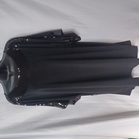 Elle Black sequined mini dress - Picture 1 of 7